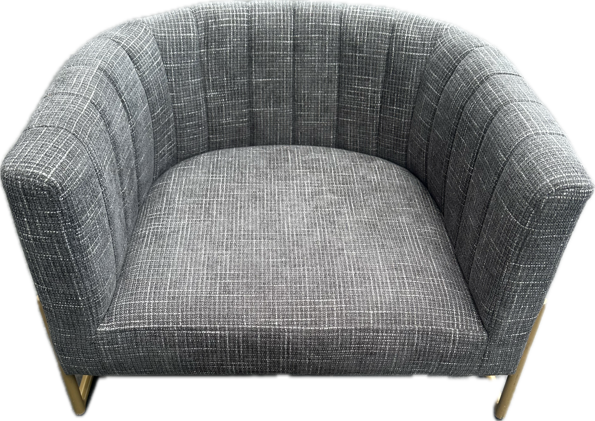 Poltroncina Mini Design Grigio Antracite per Cani e Gatti