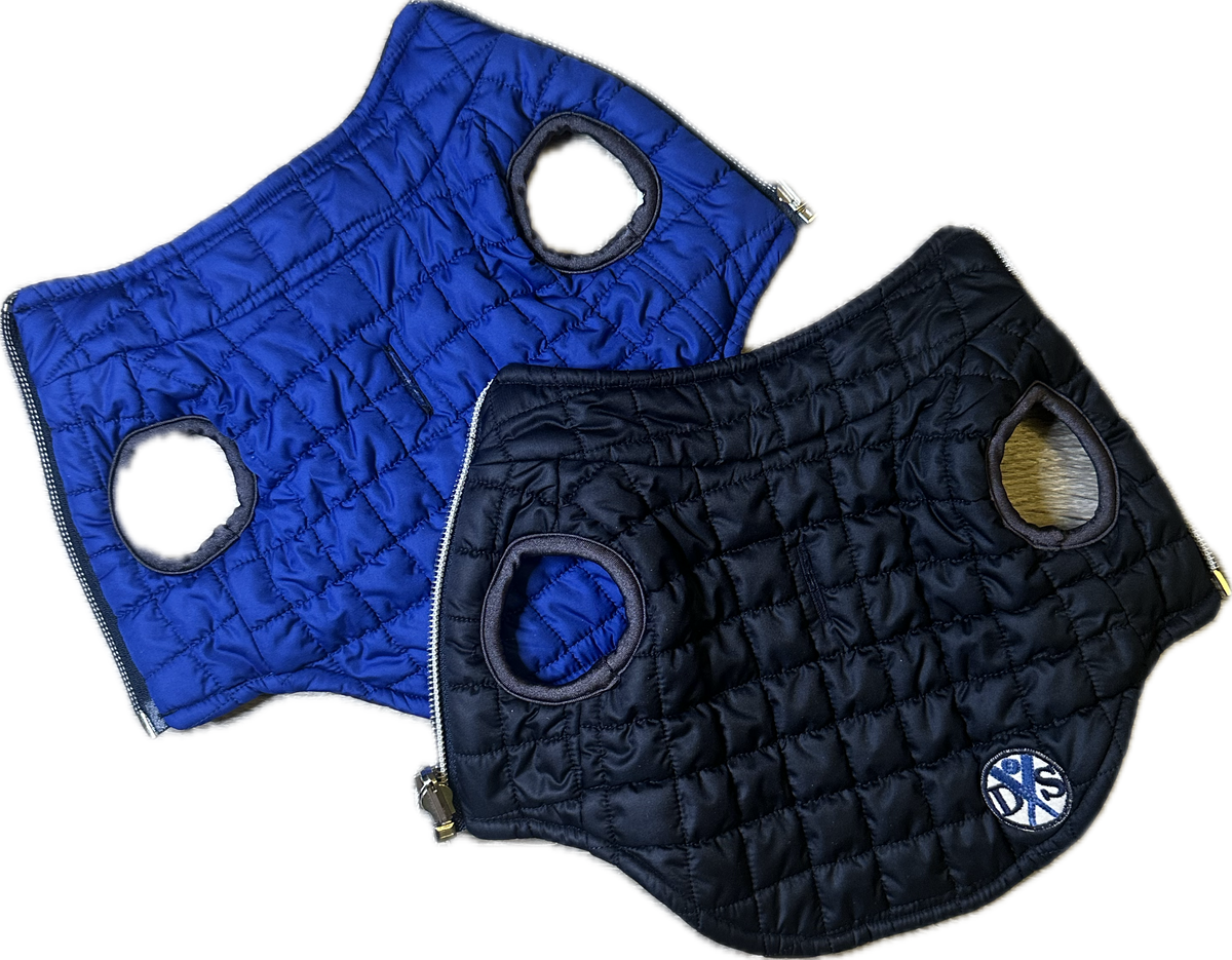 Cappottino Reversibile per Cani XS - 20 cm di Lunghezza