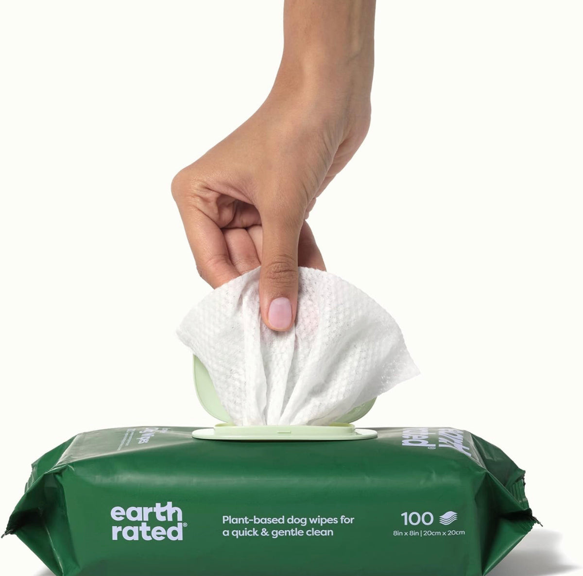 Earth Rated Salviette Compostabili per Cani e Gatti (100 pz)