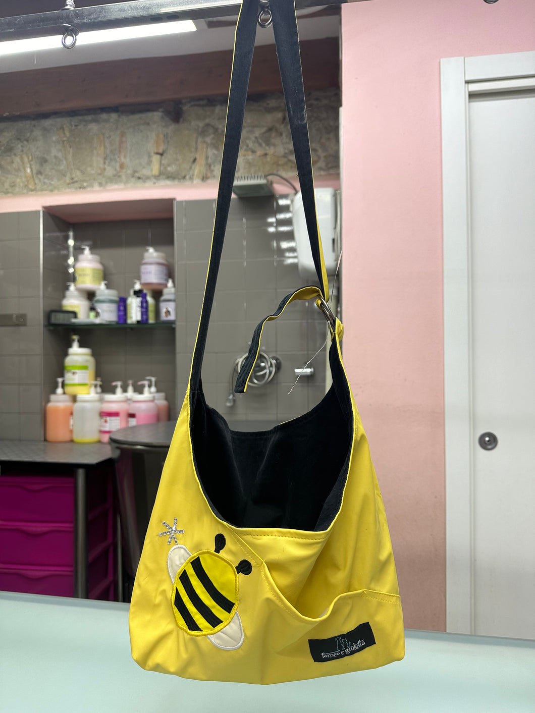 Borsa a Tracolla per Cani – Design Ape Allegra