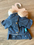 Carica l'immagine nel visualizzatore della galleria, Giubbottino Jeans e Peluche per Cani – Denim Winter XS 25 cm
