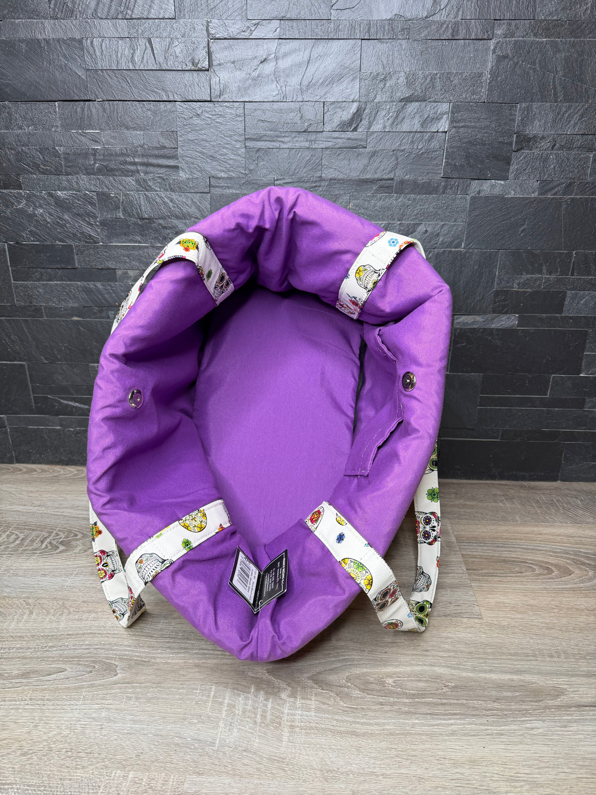 Trasportino Cuccia Luxury Skull con Manici – Made in Italy