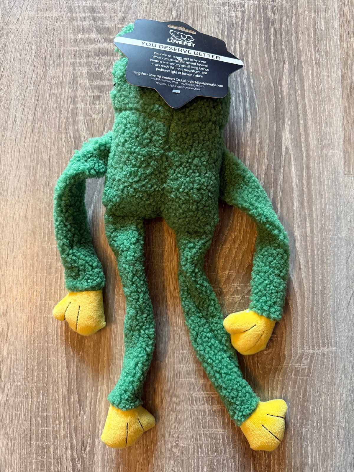 Ranocchio Croak – Peluche Sonoro per Cani