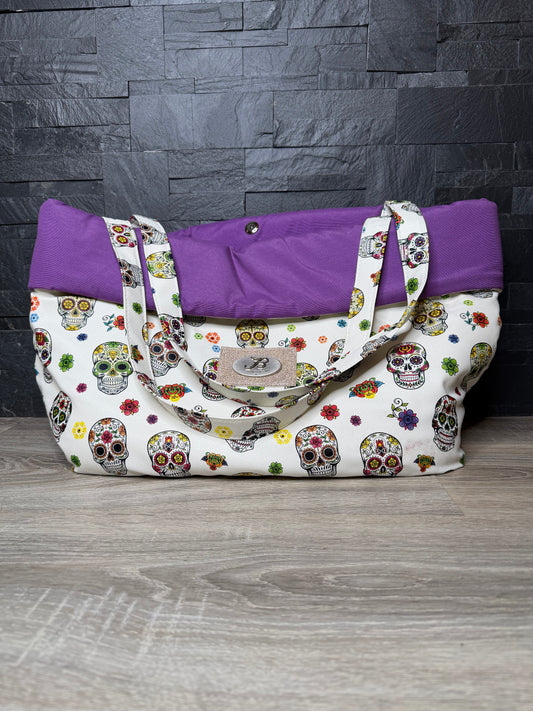 Trasportino Cuccia Luxury Skull con Manici – Made in Italy