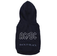Carica l'immagine nel visualizzatore della galleria, Felpa AC/DC: Rock ‘n’ Roll in Stile ‘Back in Black’ per il Tuo Cane
