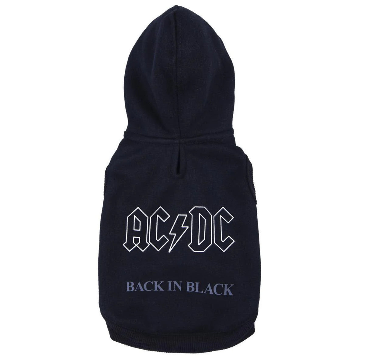 Felpa AC/DC: Rock ‘n’ Roll in Stile ‘Back in Black’ per il Tuo Cane