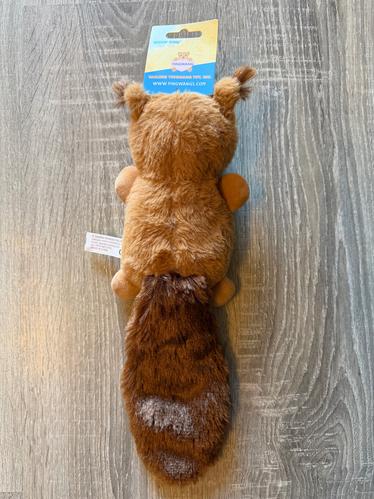 Scoiattolino Crunch – Gioco Sonoro con Rumore di Plastica per Cani