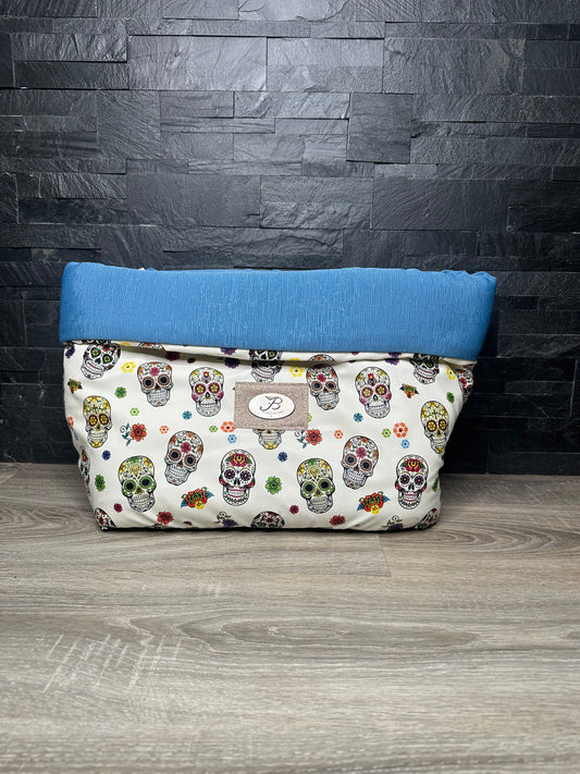 Trasportino Cuccia Luxury Skull con Manici – Made in Italy