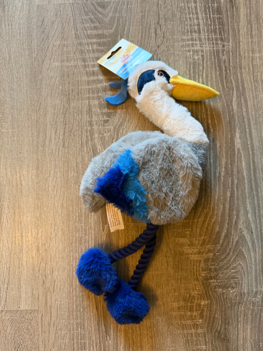 Airone Azzurro – Peluche Sonoro per Cani con Rumore di Plastica