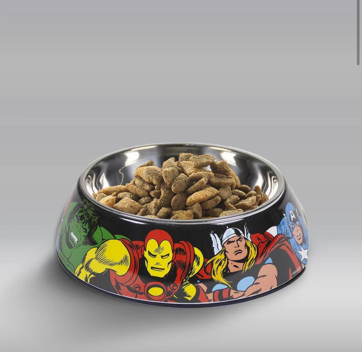 Ciotola "Avengers Assemble" – In Acciaio Inossidabile per Cani e Gatti