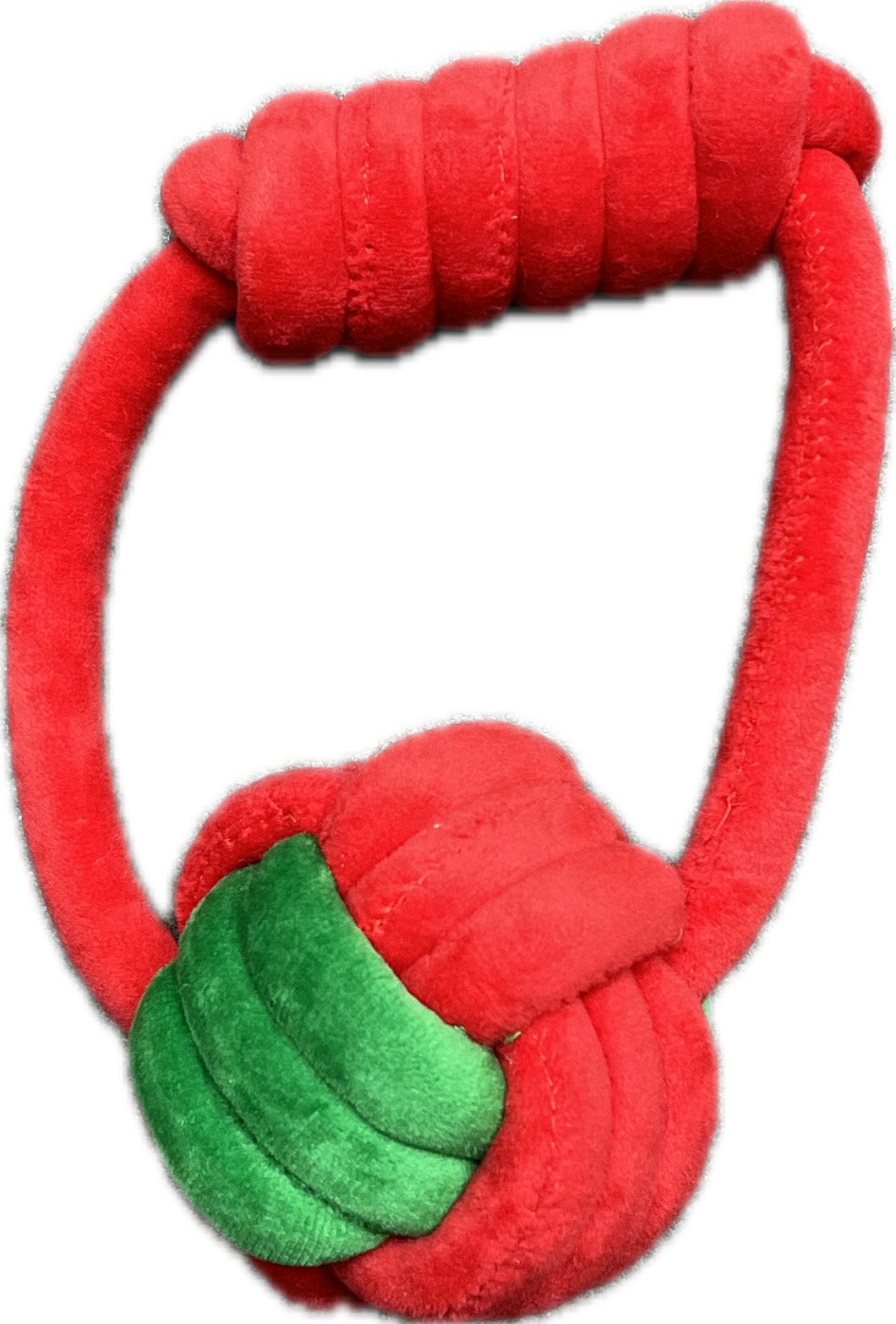 Gioco Natalizio Morbido con Nodo e Maniglia