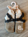 Carica l'immagine nel visualizzatore della galleria, Gilet Teddy B. per Cani con Pettorina Integrata – XS 25 cm
