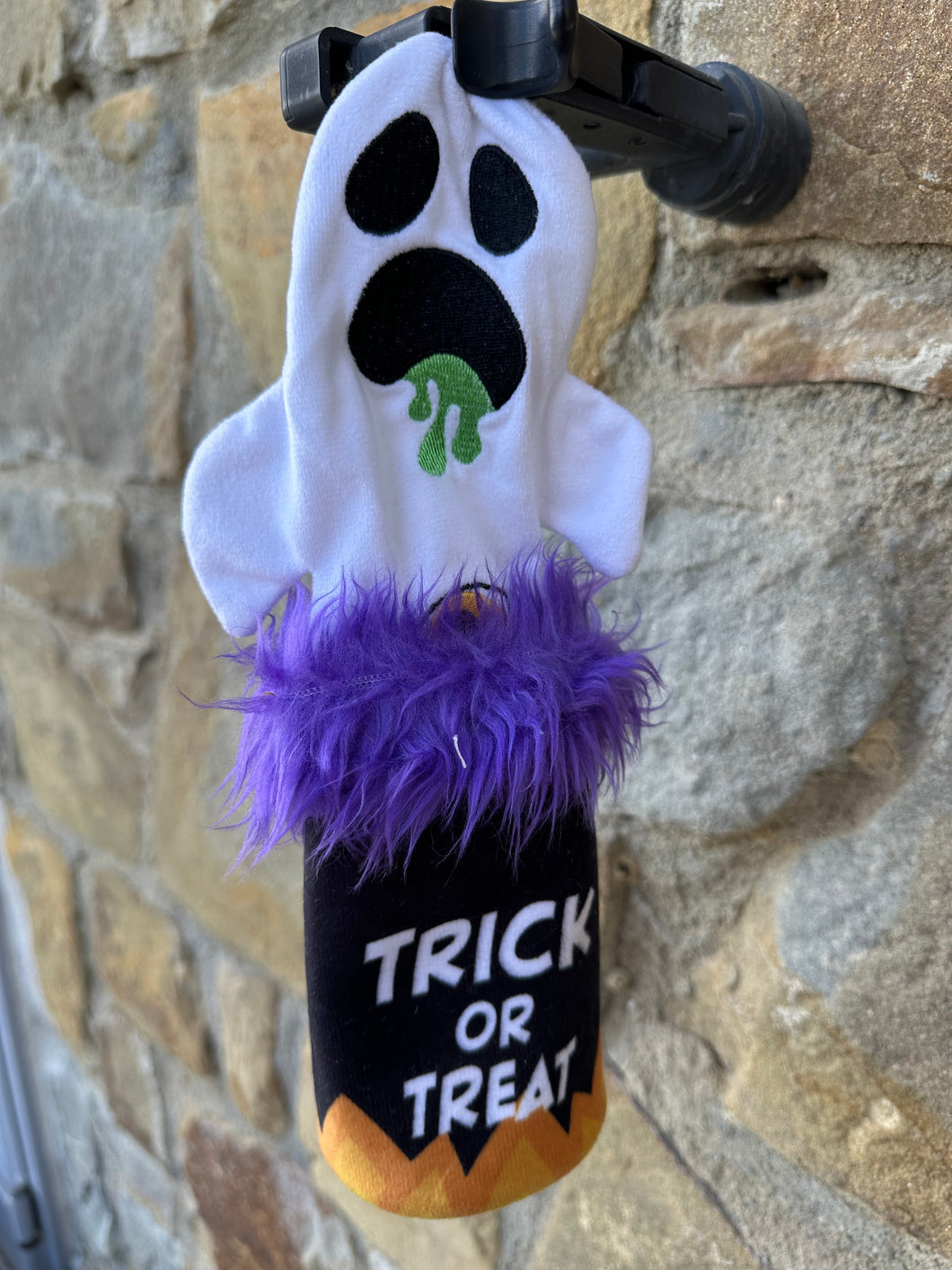 Gioco Fantasma Halloween Interattivo con Dispenser Croccantini per Cani