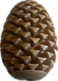 Carica l'immagine nel visualizzatore della galleria, Gioco per cani a forma di pigna in gomma naturale
