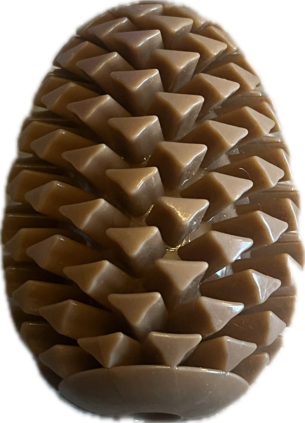 Gioco per cani a forma di pigna in gomma naturale