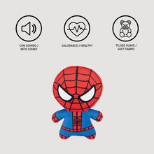 Carica l&#39;immagine nel visualizzatore di Gallery, Peluche &quot;Spider-Man&quot; con Suono – Gioco Morbido per Cani
