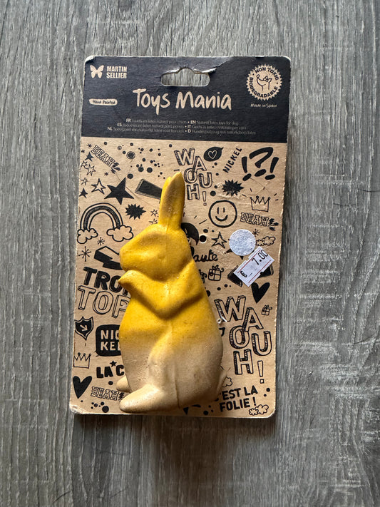 Coniglietto Giocattolo per Cani Giallo – Toys Mania