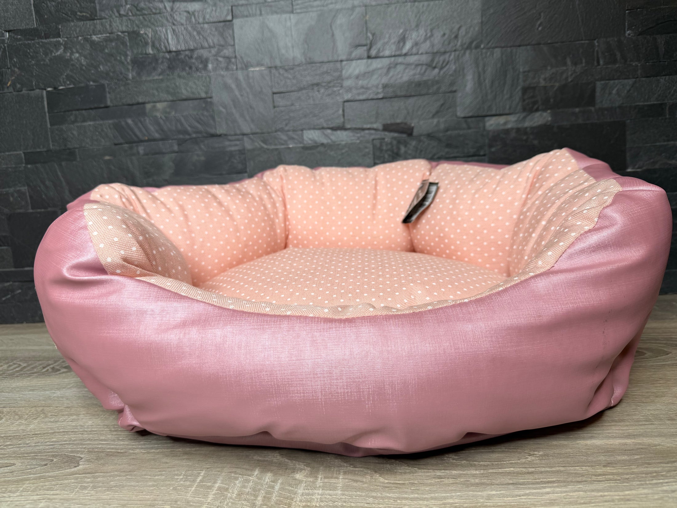 Cuccia Luxury Comfort Rosa a Pois – Made in Italy