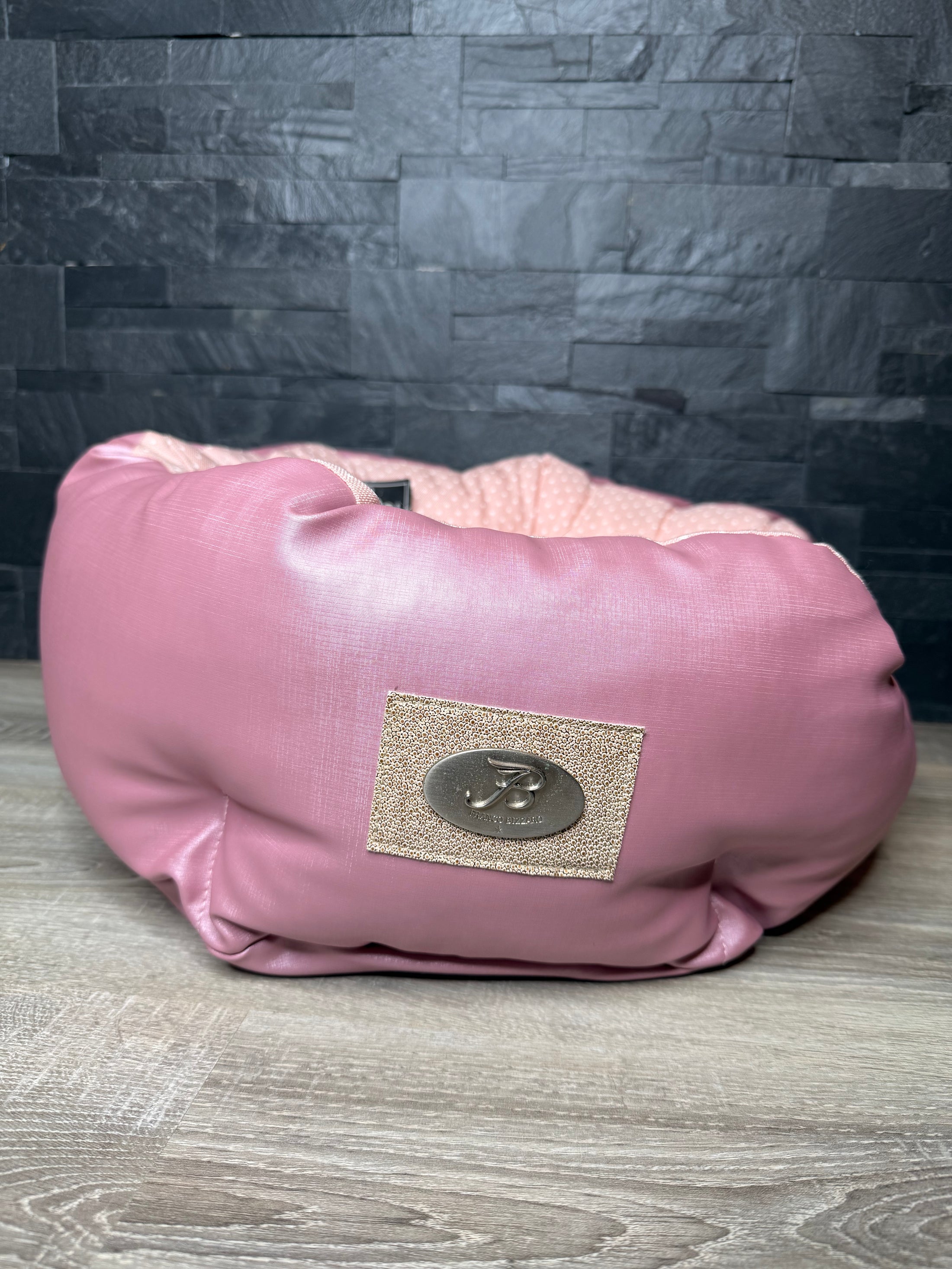 Cuccia Luxury Comfort Rosa a Pois – Made in Italy
