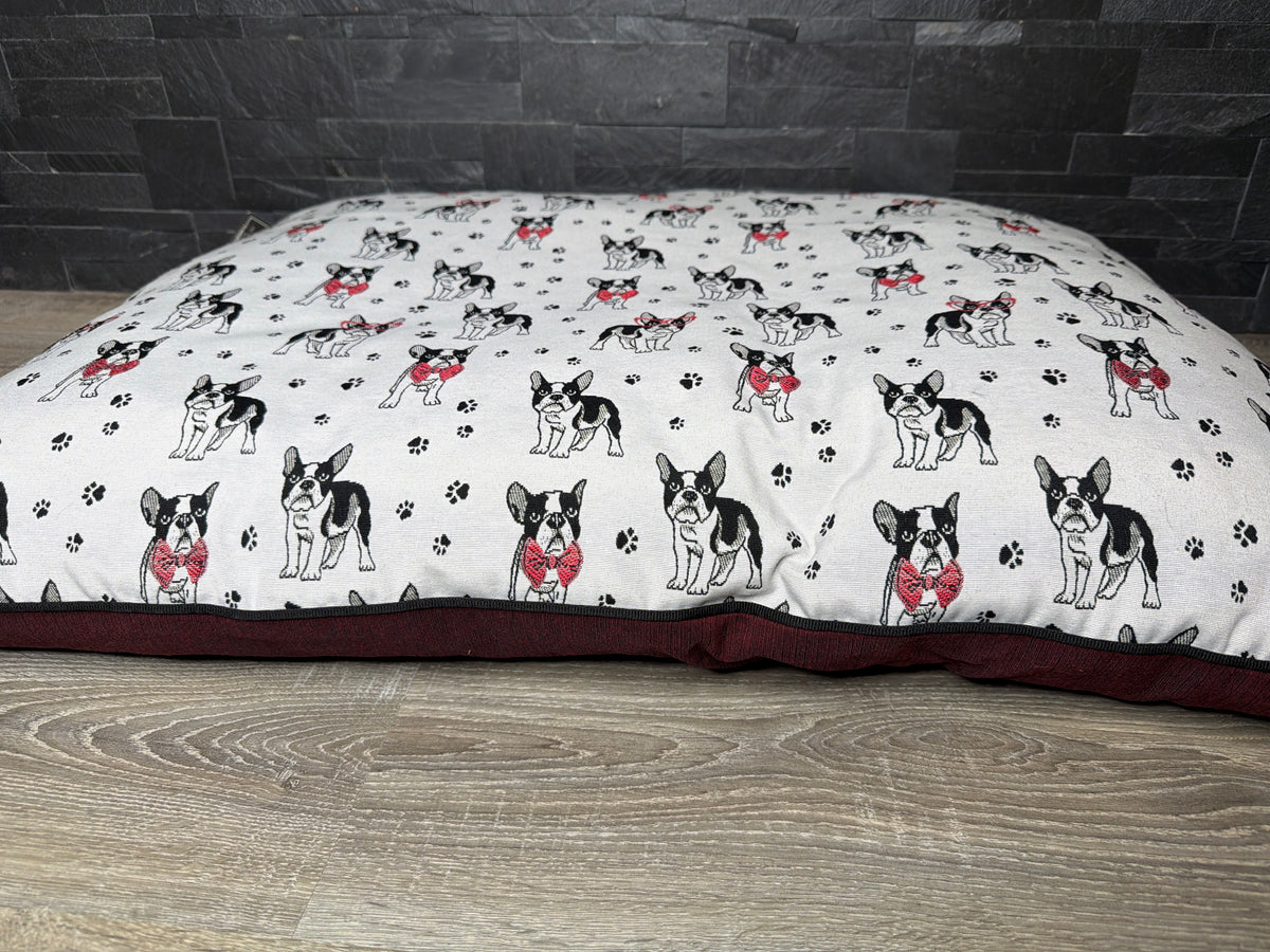 Cuscino Luxury Fantasia Bulldog Francese – Made in Italy