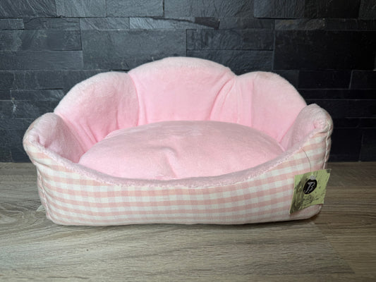 Cuccia Rosa Morbida con Cuscino – Made in Italy