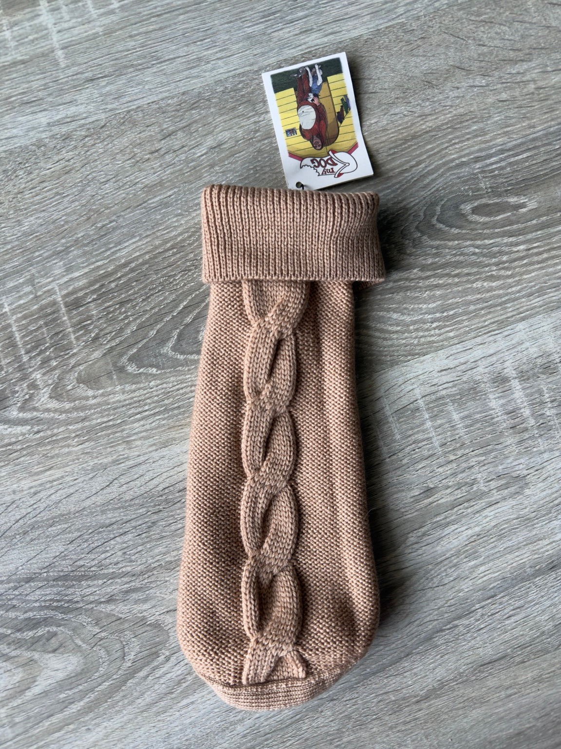 Maglioncino verde oliva treccia davanti