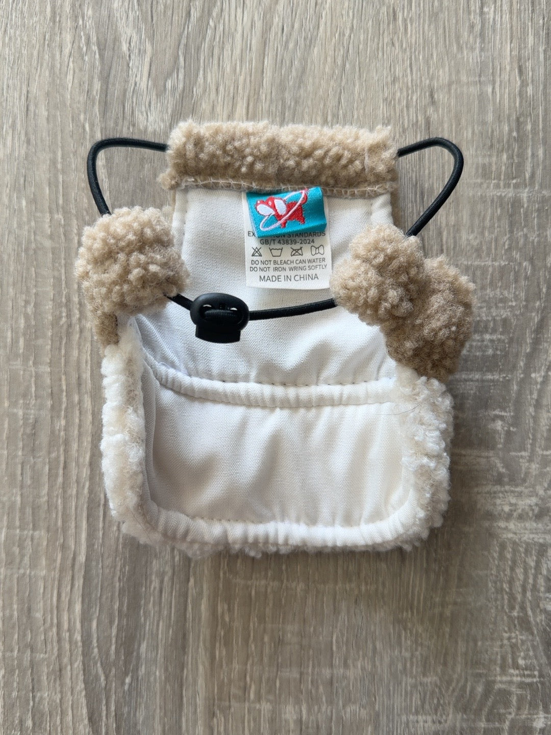 Cappellino New York Beige e Crema retro
