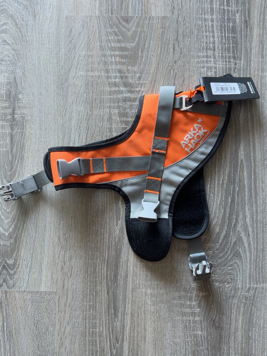 Pettorina ARKA+ MAX arancione e grigio taglia M