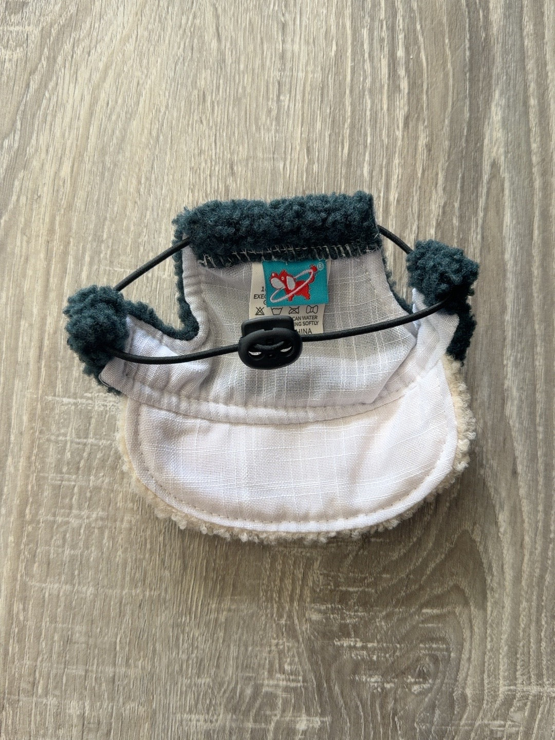 Cappellino New York Verde Petrolio e Crema retro
