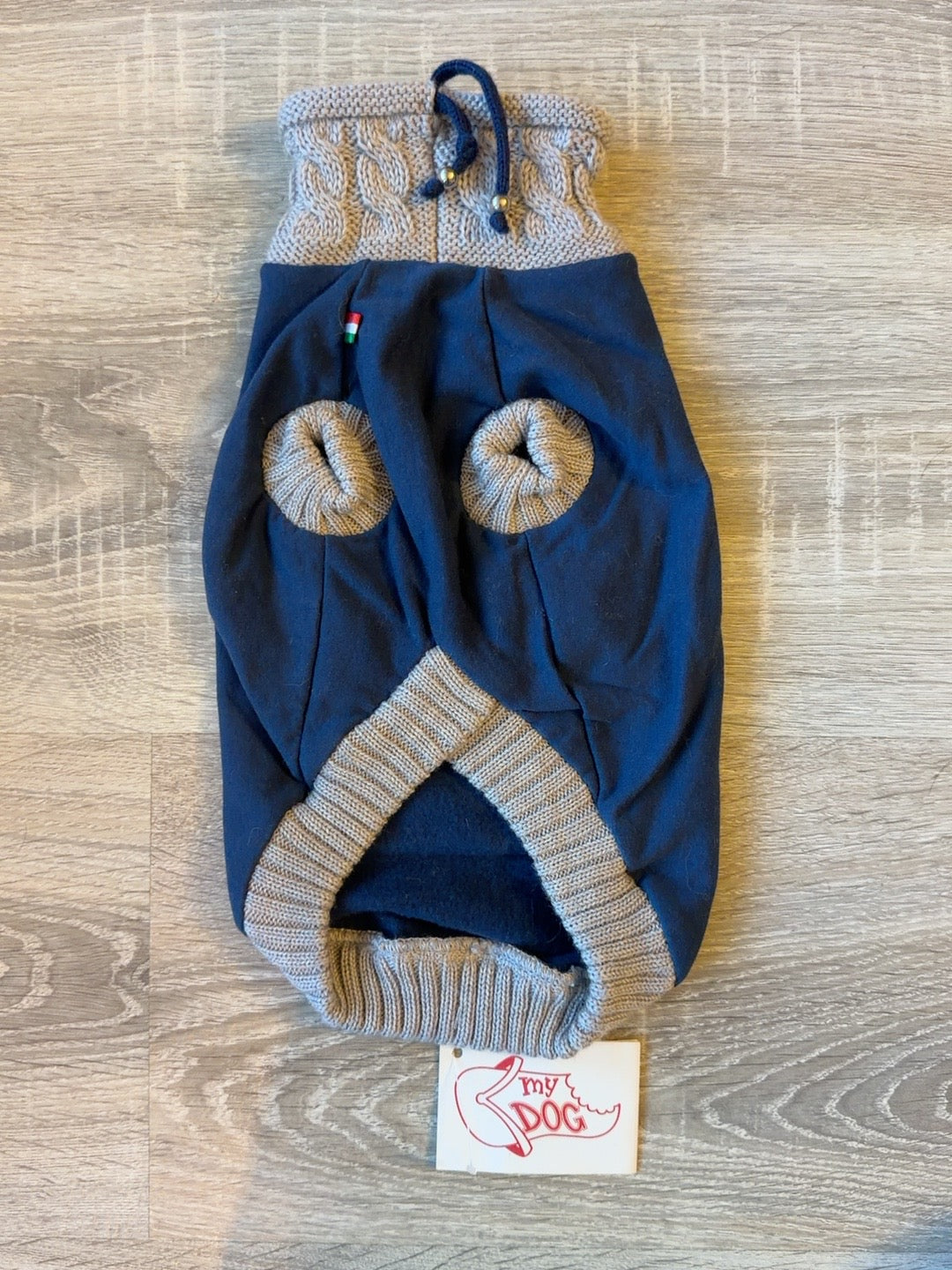 Tutina My Dog blu navy retro