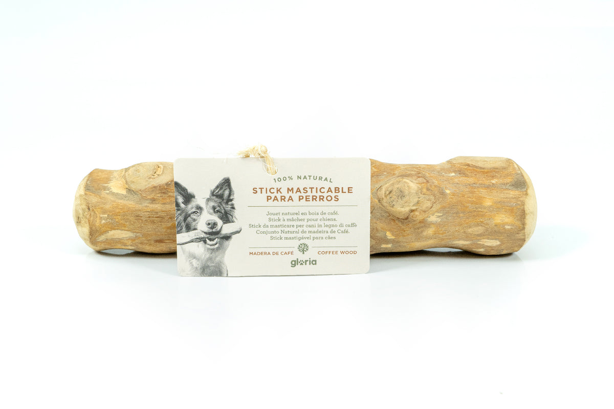 Chew Stick in Legno di Caffè Naturale per Cani – Snack da Masticare Ecologico