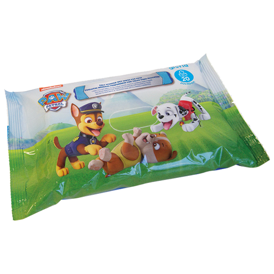 Salviette Paw Patrol al Talco – cani e gatti